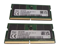 SK Hynix 64GB 32x2 DDR5 PC5-4800B 262-Pins 2RX8 Laptop SODIMM Memory Ram TESTED