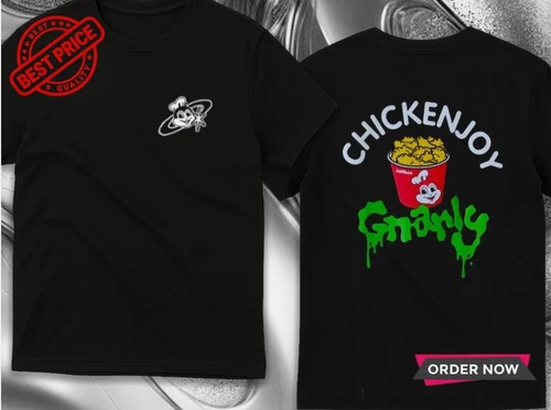 Jollibee x KATSEYE Chickenjoy Gnarly TShirt Double sided Reprint | eBay