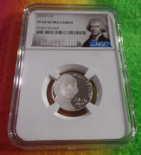 2024-S Jefferson Nickel NGC PF 69 Ultra Cameo !!!NICE!!!