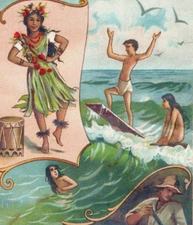 1893 Arbuckle Bros. Coffee Sandwich Isles Hawaii F197