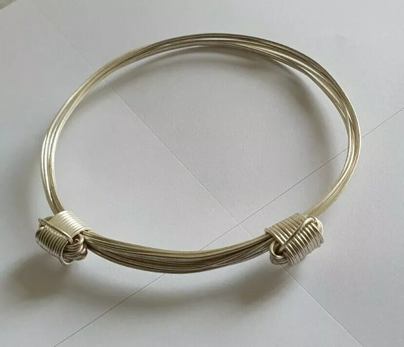 Silver Plated Elephant Hair Bracelet | eBay