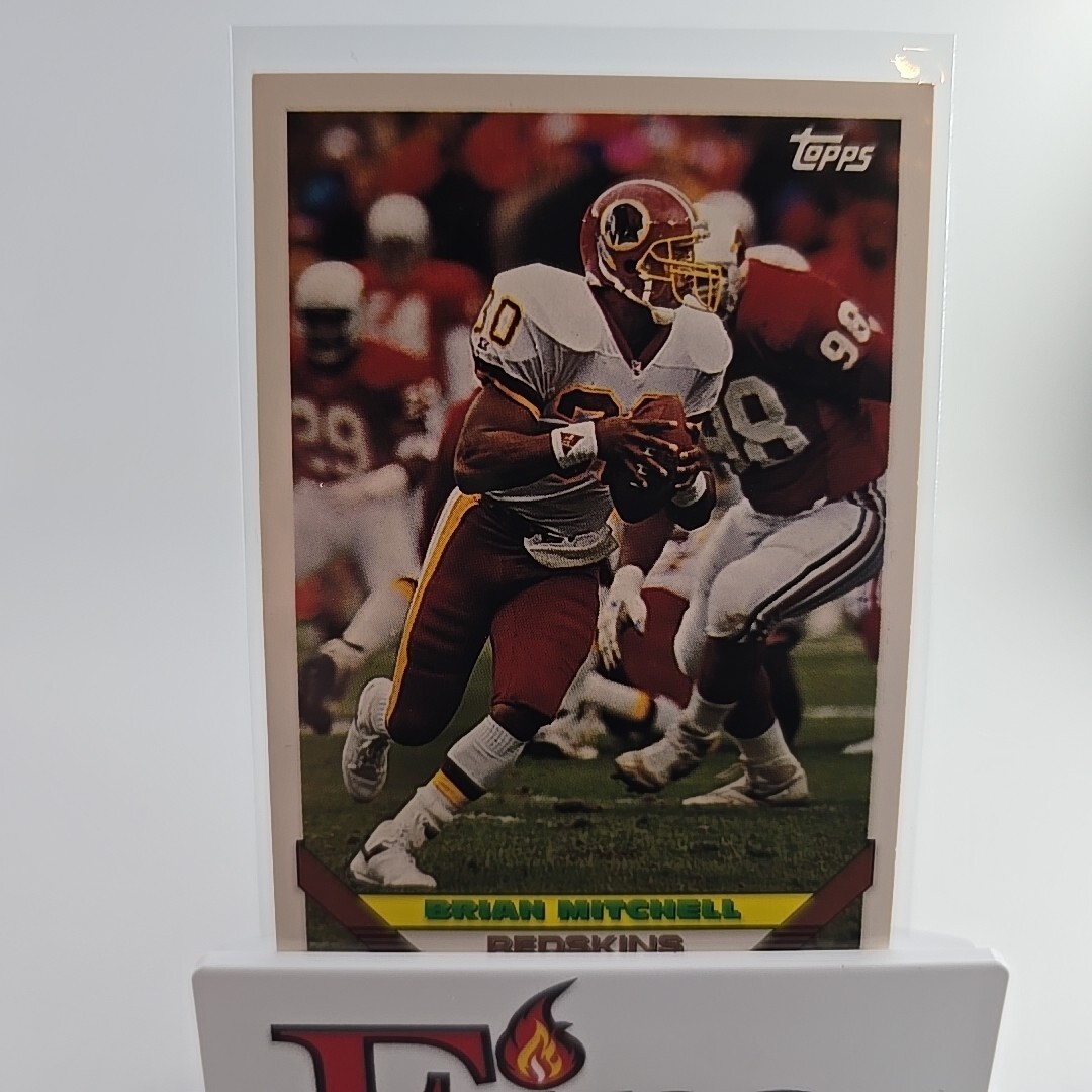 1993 Topps - #476 Brian Mitchell Washington Redskins 