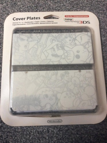 New 3DS Smash Bros Cover Plates - Packaged