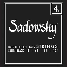 Sadowsky Black Label Bass String Set Nickel 4-String 045-105