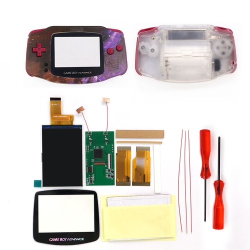 Kit de retroiluminación LCD GBA 3.0" IPS V5 720x480 píxeles retro para Game Boy Advance + carcasa - Imagen 31 de 50