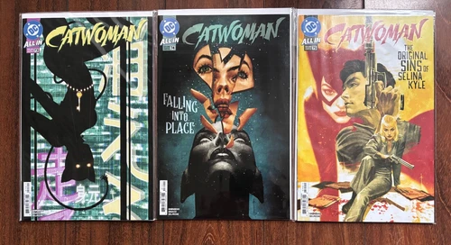 CATWOMAN 73 74 75 set - Grønbekk - All In - DC Comics 2025