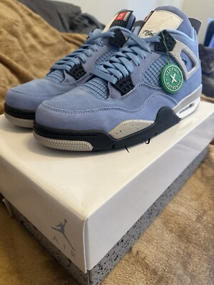 シューズ(男性用) Air Jordan 4 University Blue Jordan 4 Retro University Blue Men's - CT8527-400 - US