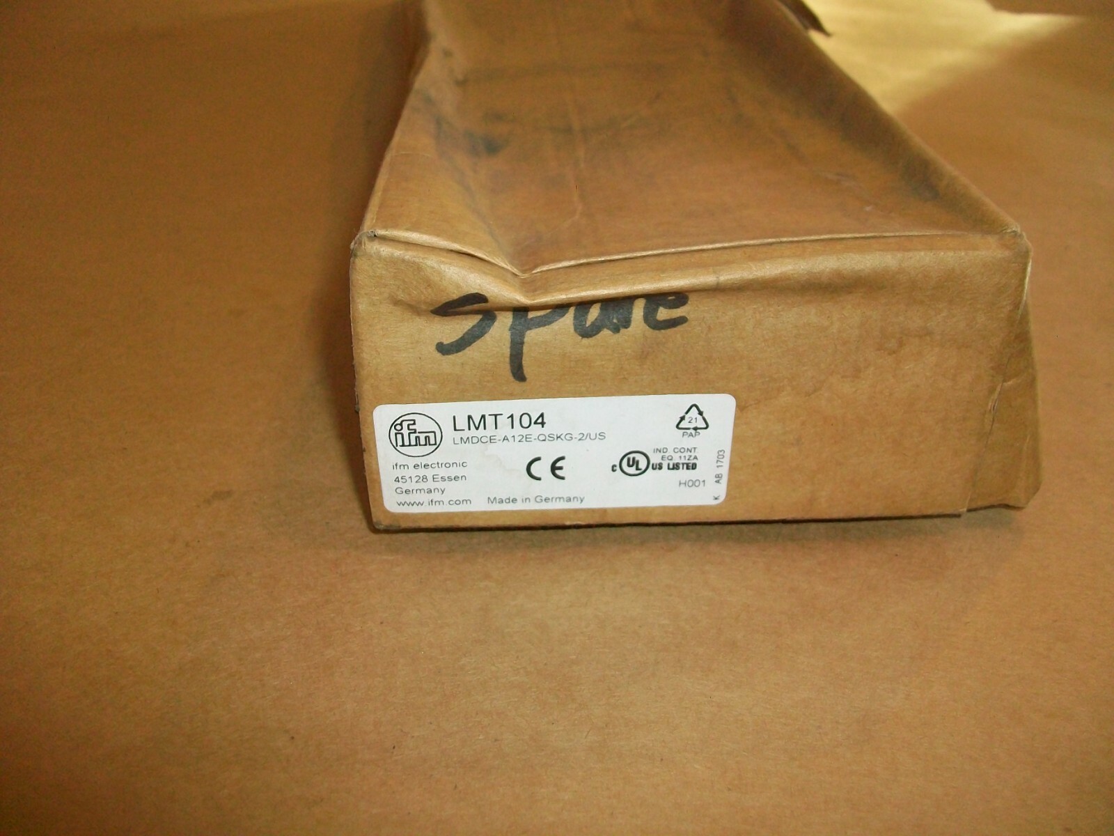 IFM EFECTOR LIQUID LEVEL SENSOR LMT104 LMDCE-A12E-QSKG-2/US NEW IN BOX ...