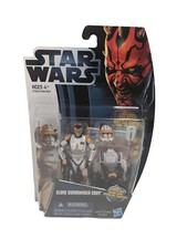 Star Wars The Clone Wars Action Figure 3.75  Clone Commander Cody Figure CW7 MOC