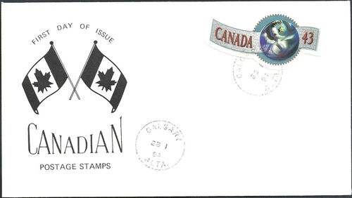 🍁Canada  #1507g   "GREETING STICKERS"    Brand New  1994 Special Event Cachet