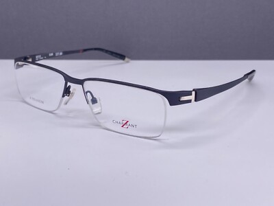 Charmant Brille Herren Damen Eckig Schwarz groß L Titan XL  ZT19802 NP:327 