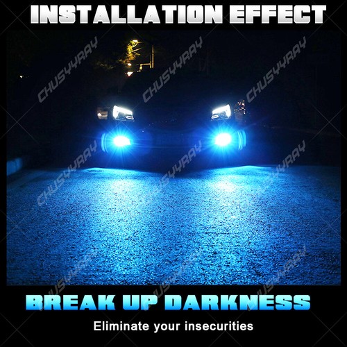 8000k 880 LED Fog Light Bulbs For 1999 2000-2004 Ford Mustang Ice Blue Set of 2 - Picture 2 of 12