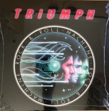 Triumph - Rock & Roll Machine LP - Blue Colored Vinyl Album - SEALED NEW RECORD