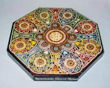 Springbok SPECTACLE ISLAND ROSE Octagonal Jigsaw Puzzle (1973) (EX)