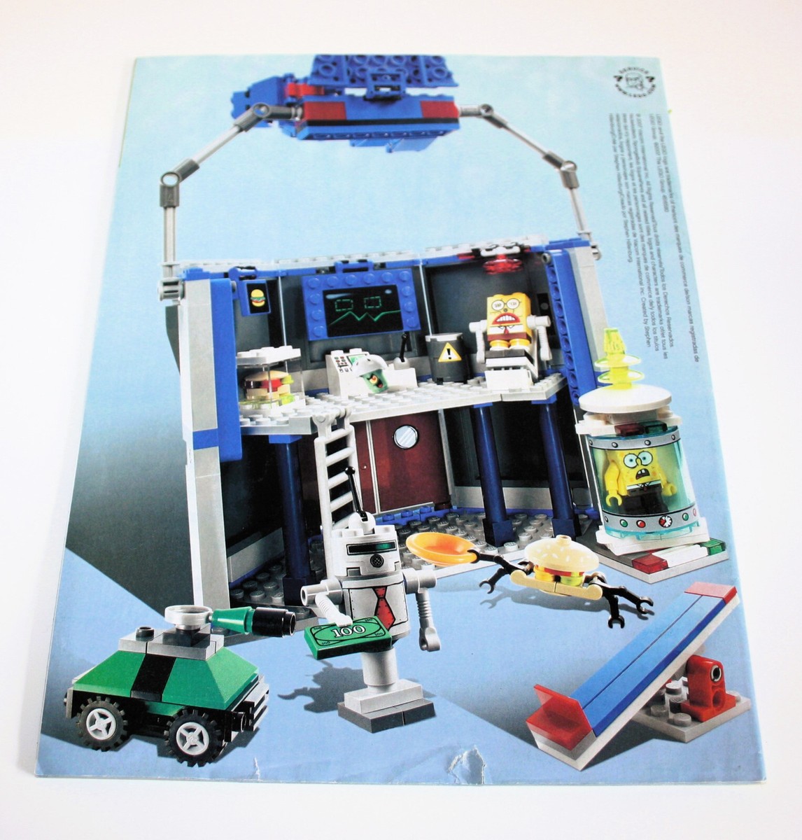 Commercial Chum Bucket Playset Lego Notice SpongeBob 4981