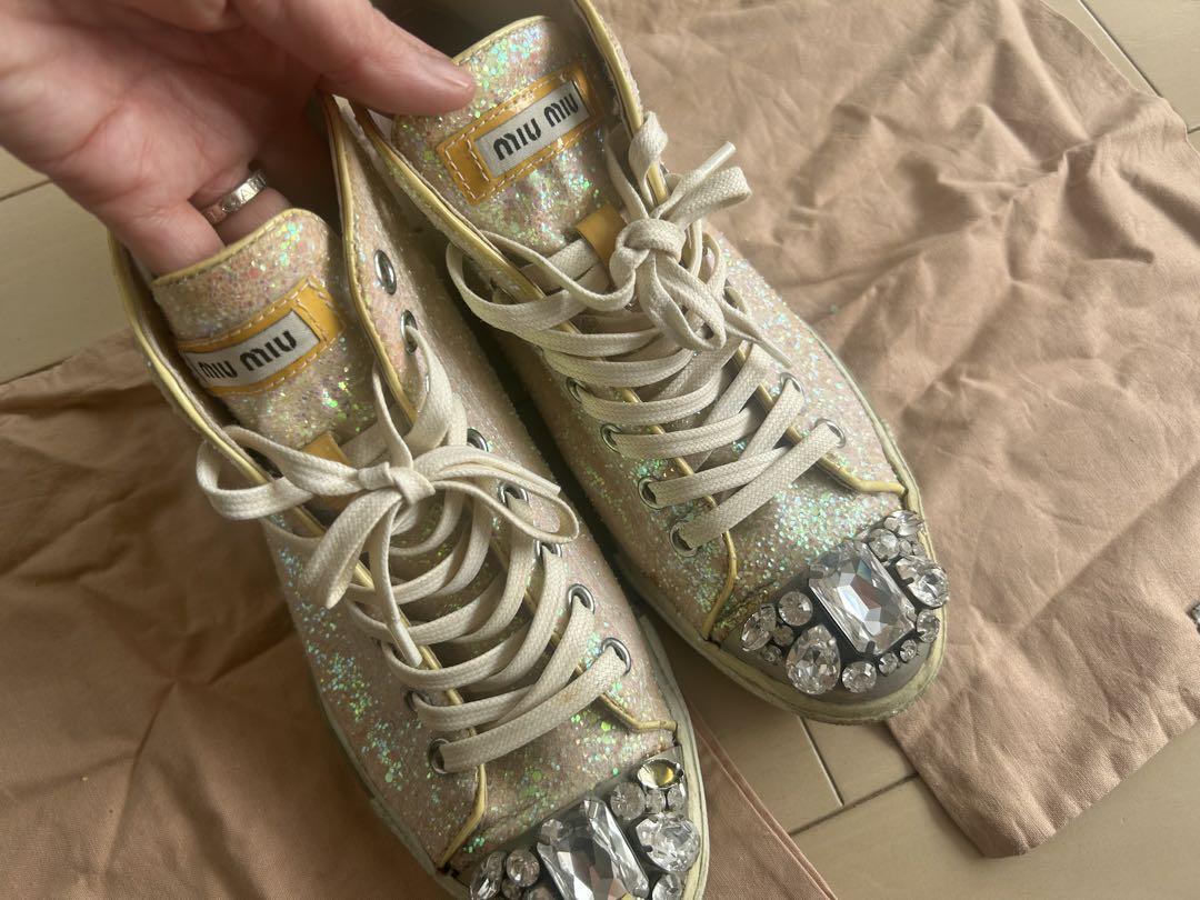 ミュウミュウ　ミュール　35 1/2 MIUMIU Miu Miu 35 1/2 22.5cm Sneakers | eBay