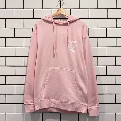 ANTI SOCIAL SOCIAL CLUB KNOW YOU BETTER HOODIE PINK - Picture 2 of 3