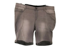 Woman Within Women's Jeans Distressed Rolled Cuff Jean Plus Size 26W (49-4993-9)