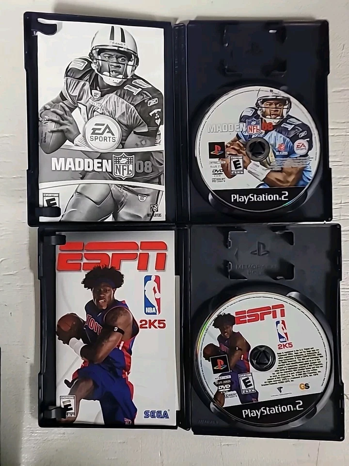 Lot Of 2 PS2 Games- ESPN NBA 2K5 and EA Games Madden NFL 08 - Image 3 of 3