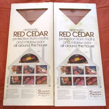 14 Red Cedar Drawer Liner Planks 12½” x 4” New in Box