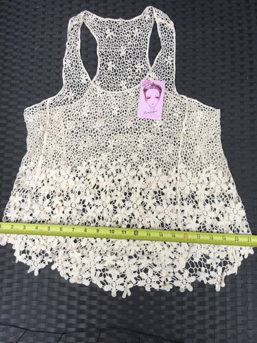 Tank Top Ivory Size S New With Tag - Picture 3 of 3