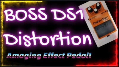 BOSS DS-1 Distortion Guitar Effects Pedal near mint from Japan