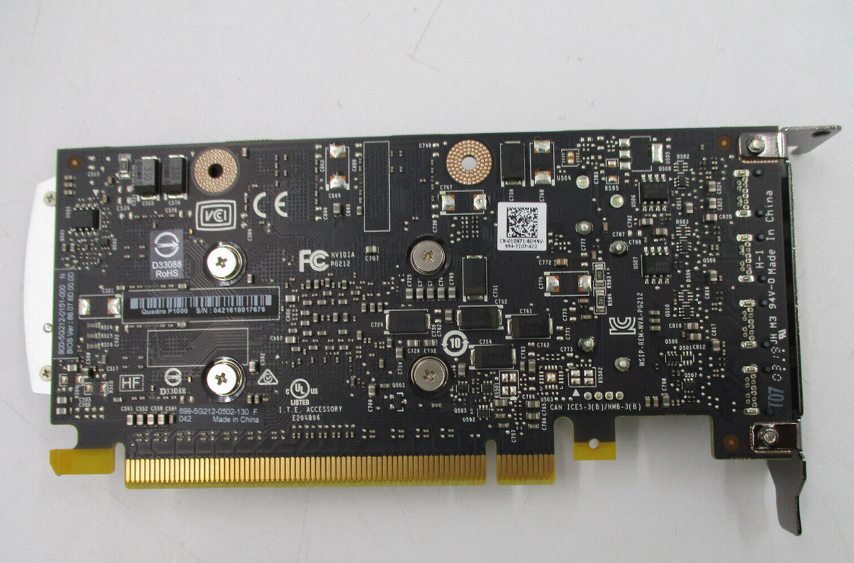 PCパーツ DELL - ELSA NVIDIA QUADRO P1000 V2 4GB Amazon.com: Dell Quadro P1000 Graphic Card - 4 GB GDDR5-4 x