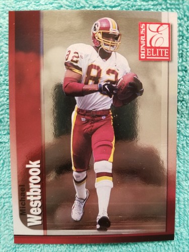 1999 Donruss Elite Michael Westbrook #82 card