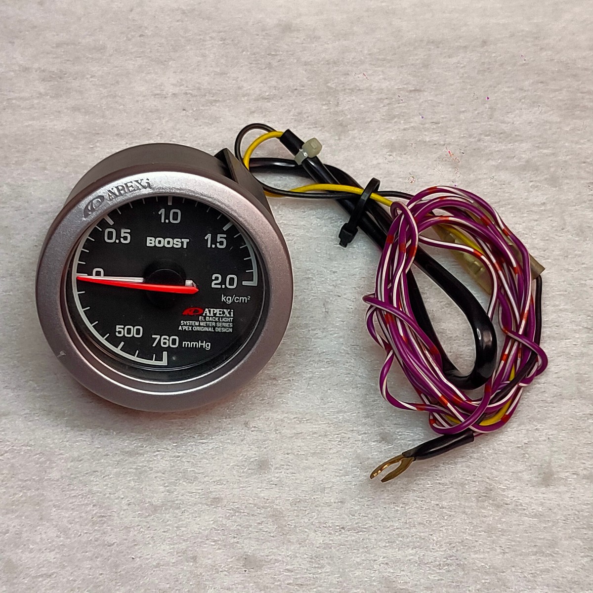 Apexi 60mm Boost Gauge Mechanical Universal | eBay