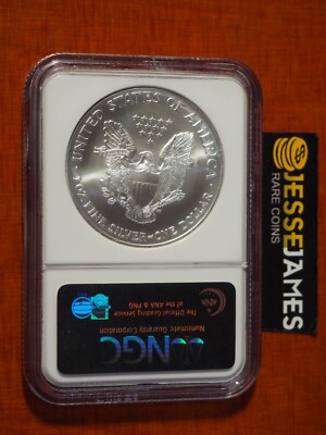 2006 $1 AMERICAN SILVER EAGLE NGC MS69 1 OF FIRST 50,000
