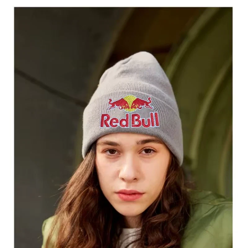 Новый! Вышитая шапочка для энергетического напитка Red Bull премиум-класса - Изображение 3 из 4