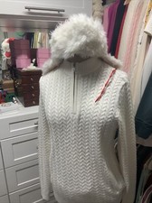 VINTAGE Capo Austria Women s Red/White Ski Hat