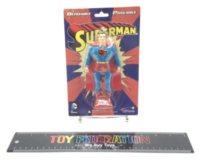 NJCroce DC Comics Bendable Poseable SUPERMAN 3902