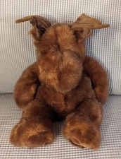 Moose Plush with Posable Antlers Gift Stuffed Animal Toy large 21" Tall Unipak