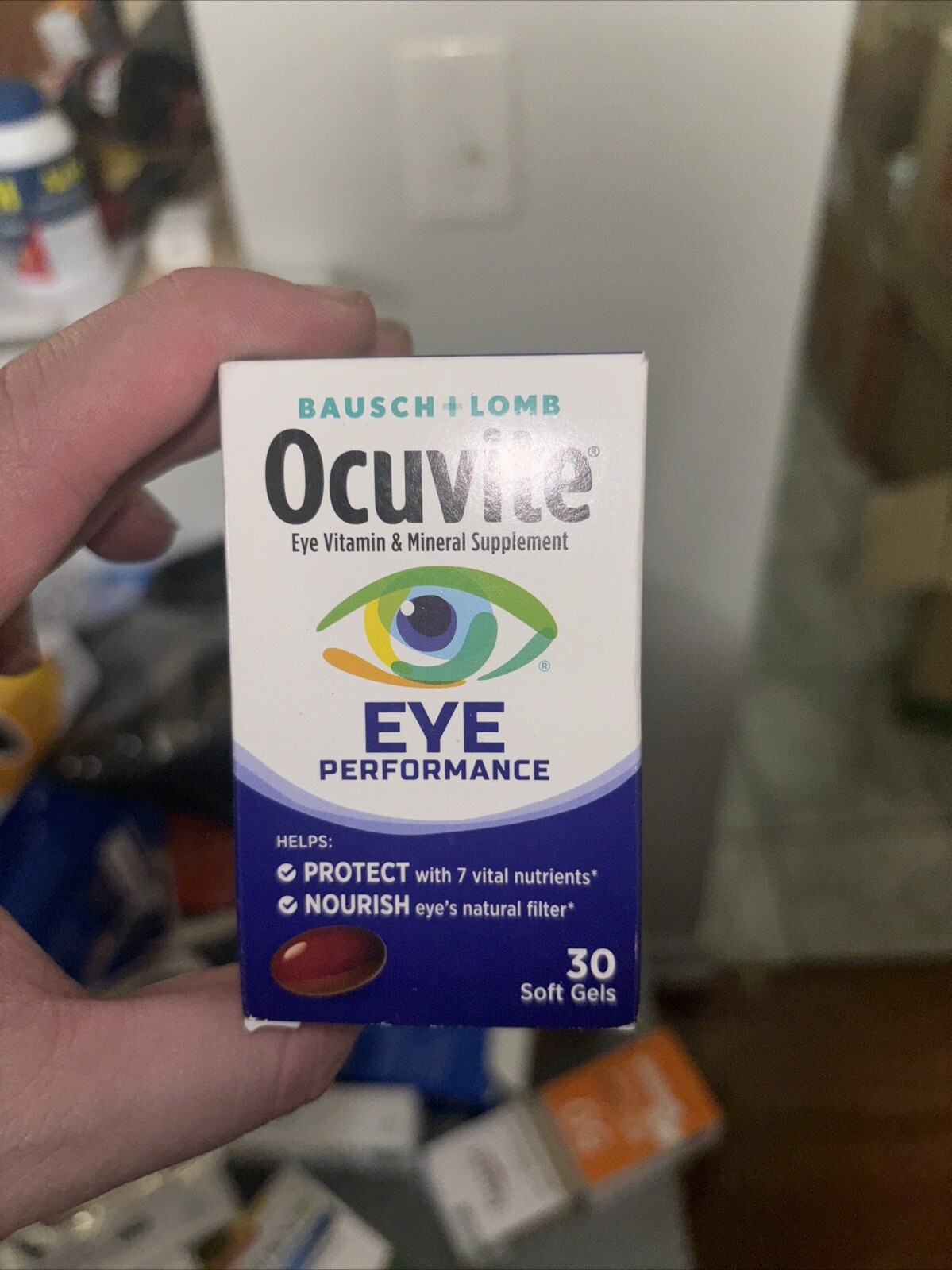 Brand NEW Bausch + Lomb Ocuvite Eye Performance Vitamin Mineral Supplement 11/25