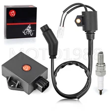 CDI BOX Ignition Coil and Spark Plug For Polaris Sportsman HAWKEYE 300 2008-2011