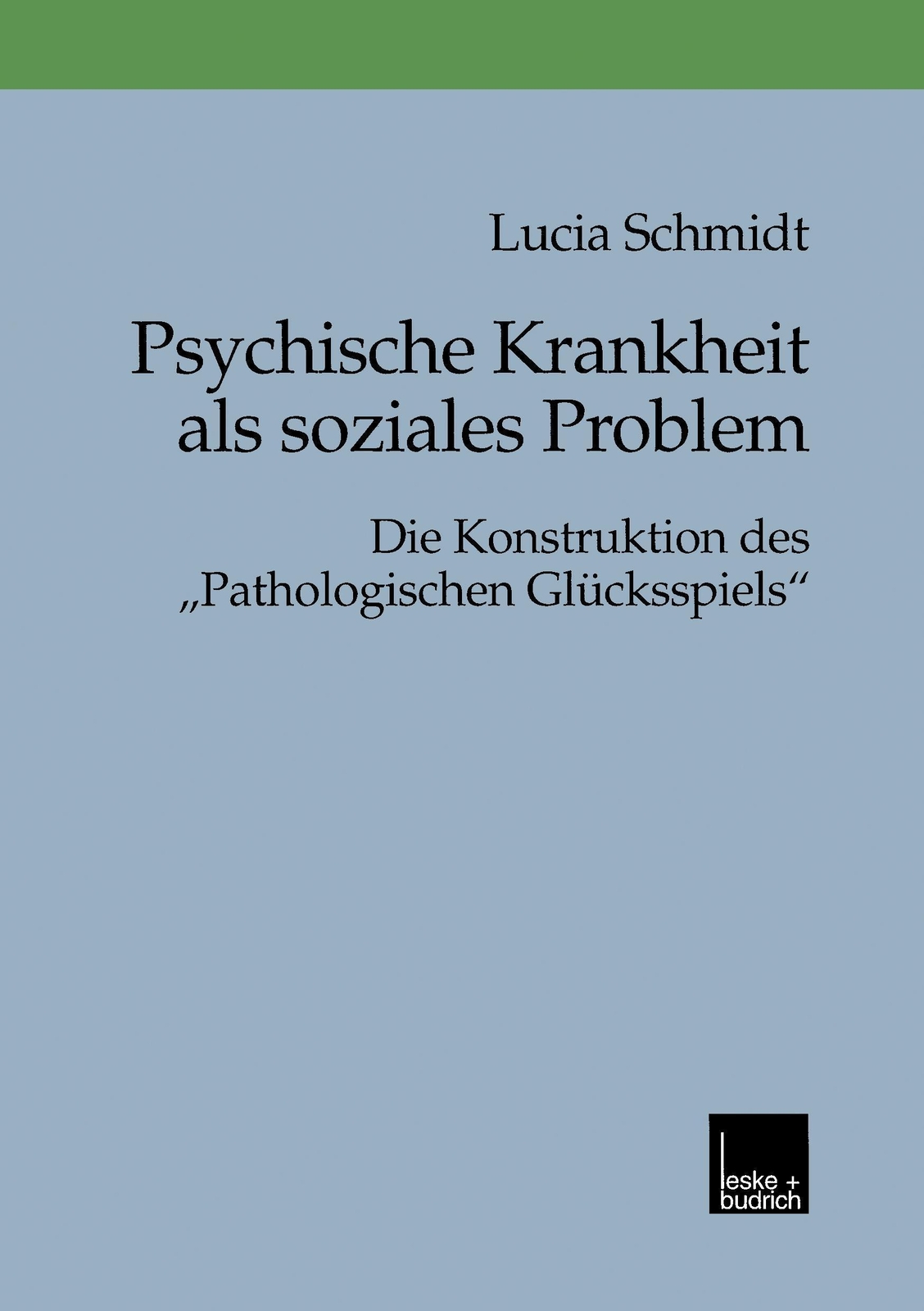Thumbnail - Psychische Krankheit Als Soziales Problem, Lucia Schmidt