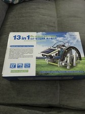 13 In 1 Educational Solar Robot Kit, For ages 10 New Factory Sealed