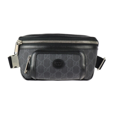 GUCCI Waist bag 682933 GG Supreme Belt bag waist pouch PVC