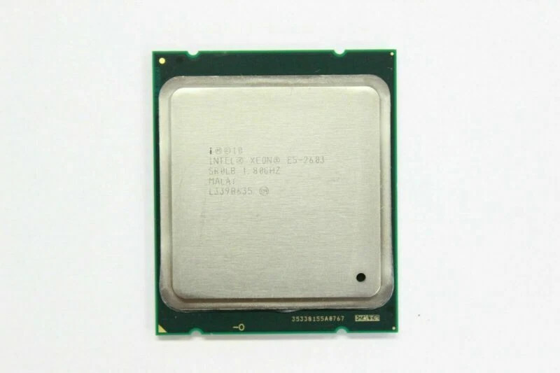 intel Xeon E5-2603 1.80 GHz SR0LB 4 Cores 4 Threads LGA2011 CPU Processor - Image 4 of 4