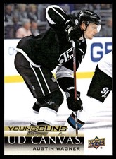 2018-19 Upper Deck UD Canvas Young Guns Austin Wagner Los Angeles Kings #C106