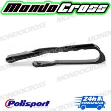 Pattino scorricatena POLISPORT nero SUZUKI RMZ 450 2005 (05)!