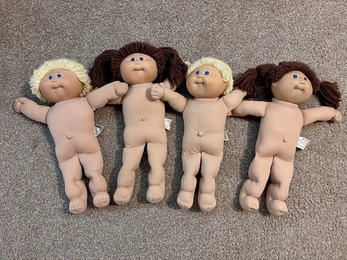 Cabbage Patch Kids TLC Lot | Set Of 4 | Minor Pox | Good Bodies | 1984-1985