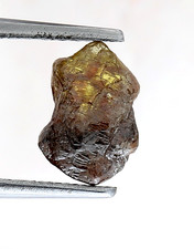 1.89cts Rough Raw Uncut 100 Natural Rare Diamond Brownish Yellow Diamond