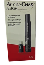 Accu-Chek FastClix Lancing Device + 6 FREE Lancets. Exp 08/2027