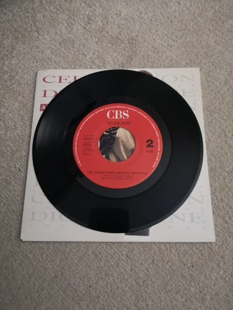 Celine Dion 7" vinyl single Any Other Way from Holland - Image 4 of 4