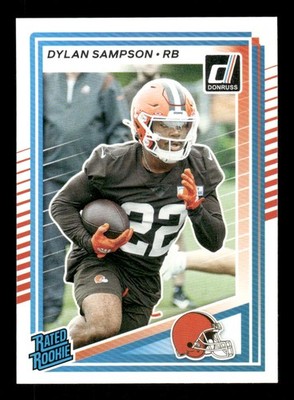 2025 Donruss #389 Dylan Sampson Rookie Cleveland Browns