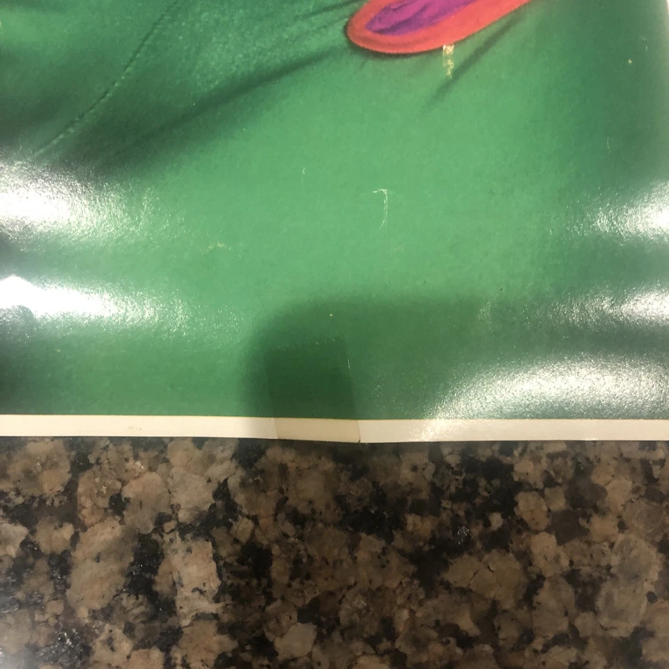 Póster oficial de lucha libre Titan Sports 1986 WWF Jake The Snake Roberts Foto 4 de 4