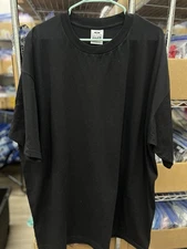 Pro Club Comfort T Shirt Mens 4XL Black Blank Short Sleeve