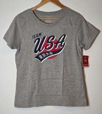 47 BRAND Women Olympic Team USA 2020 Tee Grey